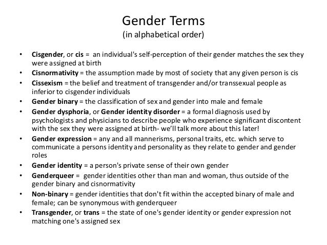 The difference between sex and gender pics 97